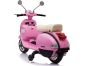 Dětský elektrický skútr Vespa PX150 růžový 3