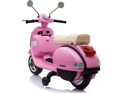 Dětský elektrický skútr Vespa PX150 růžový