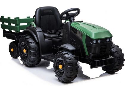 Dětský elektrický traktor s přívěsem 12V dva motory MP3 - Poškozený obal