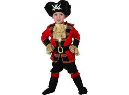 Made Dětský kostým Pirát s kloboukem 92 - 104 cm