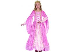 Made Dětský kostým Princezna růžové šaty 120 - 130 cm