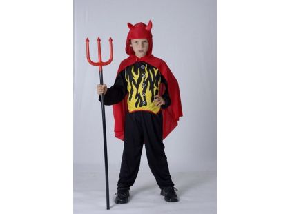 Dětský kostým Čert - Lucifer 120 - 130 cm
