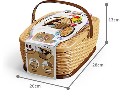 Dětský piknikový košík - Pizza set