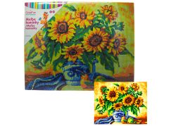 Diamantové malování - Slunečnice 40 x 50 cm