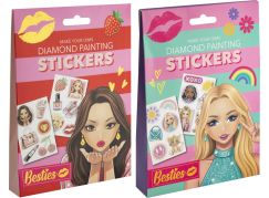 Diamantové malování Besties - samolepky 2 druhy