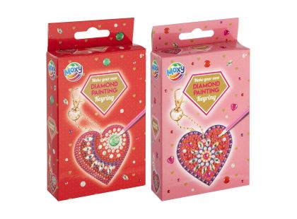Craft Creative Diamantové malování klíčenka Srdíčko