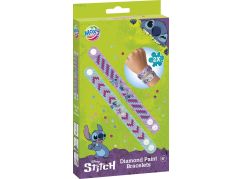 Diamantové malování Stitch - výroba náramků 2 ks