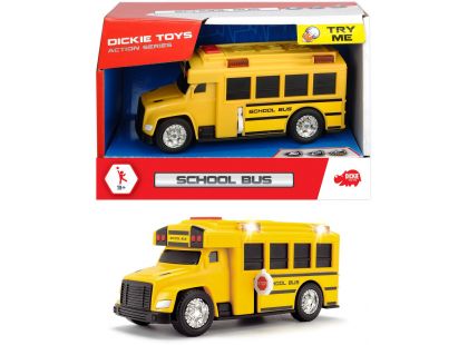 Dickie Action Series Školní autobus 15 cm