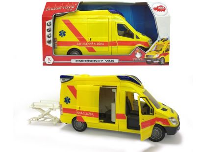 Dickie Ambulance Van 34cm, česká verze