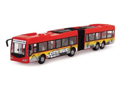Dickie Autobus City Express Bus - Červená