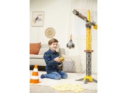 Dickie Jeřáb Mighty Crane 110 cm, na kabel - Poškozený obal