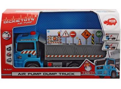 Dickie Nákladní auto MAN air pump 1:24 - Poškozený obal 