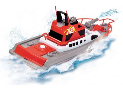 Dickie RC loď hasiči 37cm 3kan