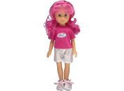 Dimian Bambolina 35 cm růžové vlasy