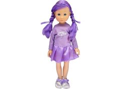 Dimian Bambolina 35 cm fialové vlasy