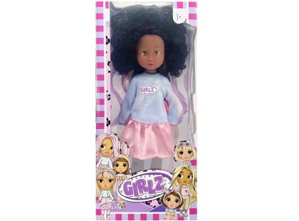 Dimian Bambolina 35 cm černé vlasy