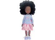 Dimian Bambolina 35 cm černé vlasy