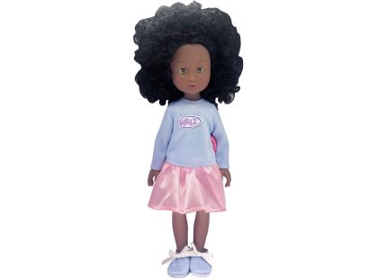 Dimian Bambolina 35 cm černé vlasy