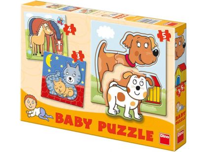 Dino Baby puzzle zvířátka