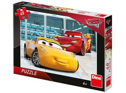 Dino Cars 3 Příprava puzzle 48 dílků
