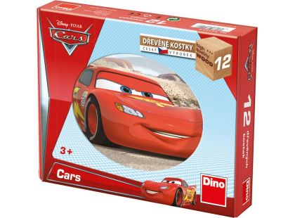 Dino Cars Kostky Kubus Auta 2 12 dílků