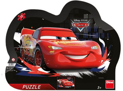 Dino Cars Souboj deskové puzzle 25 dílků