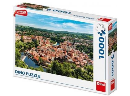 Dino Český Krumlov Dron Collection puzzle 1000 dílků