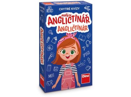 Dino Chytré Kvízy - Malý Angličtinář naučná hra