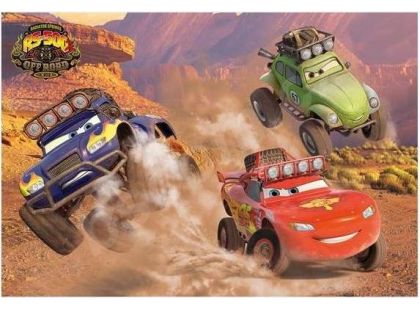 Dino Disney Cars Puzzle Off Road 66 dílků