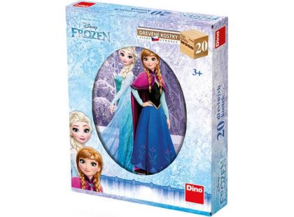 Dino Disney Frozen Kostky Kubus Ledové království 20 dílků