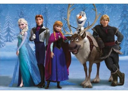 Dino Disney Frozen Puzzle Ledové královsví 2x66dílků