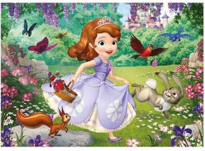 Dino Disney Princess Puzzle Maxi Sofie v parku 24dílků
