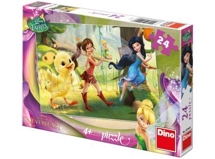 Dino Disney Puzzle Fairies a kuřátko 24d