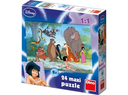 Dino Disney Puzzle Maxi Kniha džunglí 24dílků
