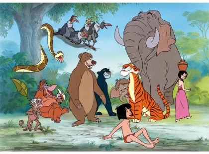 Dino Disney Puzzle Maxi Kniha džunglí 24dílků