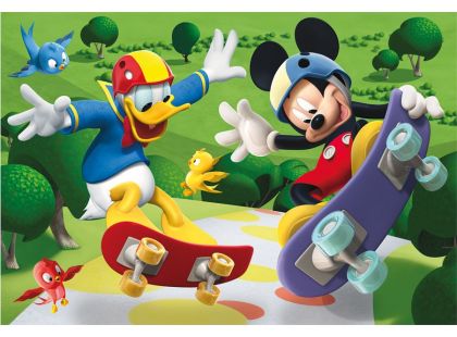 Dino Disney Puzzle Mickey na skateboardu 24dílků
