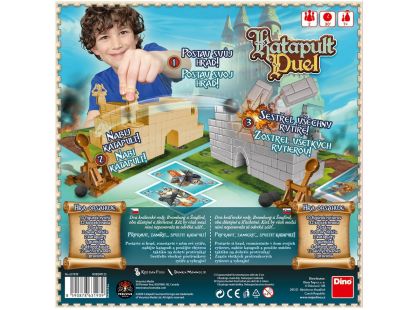 Dino Katapult duel - dětská hra