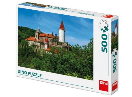 Dino Křivoklát puzzle 500 dílků