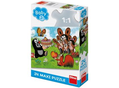 Dino Krtek narozeniny 24 maxi puzzle