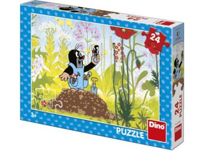 Dino Puzzle Krteček v kalhotkách 24 dílků