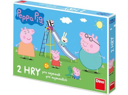 Dino Peppa Pig Pojď si hrát a skluzavky dětská hra