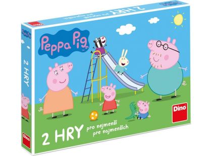 Dino Peppa Pig Pojď si hrát a skluzavky dětská hra