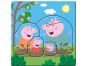 Dino Puzzle set Peppa Pig rodina 12 dílků Baby 3