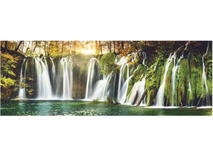 Dino Puzzle panoramic Plitvické  vodopády 2000 dílků