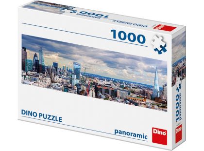 Dino Pohled na Londýn 1000 dílků panoramic puzzle