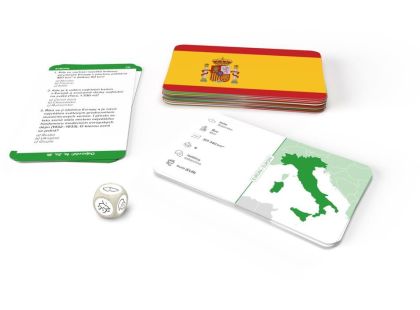 Dino Poznej vlajky Evropa cestovní hra