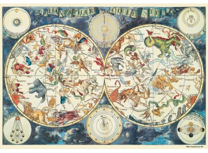 Dino Puzzle Astrologická mapa 500dílků