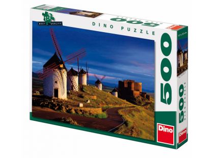 Dino Puzzle Cesta k větrnému mlýnu 500 dílků