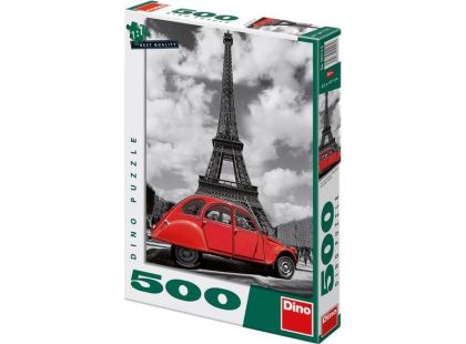 Dino Puzzle Citroen u Eiffelovky 500 dílků