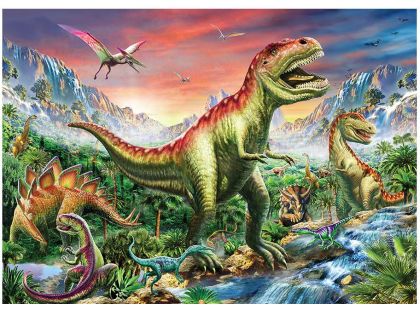Dino Puzzle Dinosauři plakát 180XL